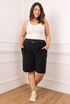 Immagine di PLUS SIZE STRETCH SHORTS WITH BELT